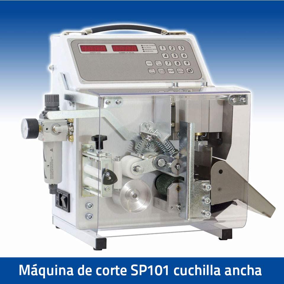 Máquina de corte SP101 cuchilla ancha