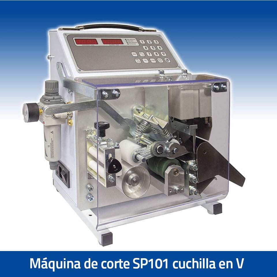 Máquina de corte SP101 cuchilla en V