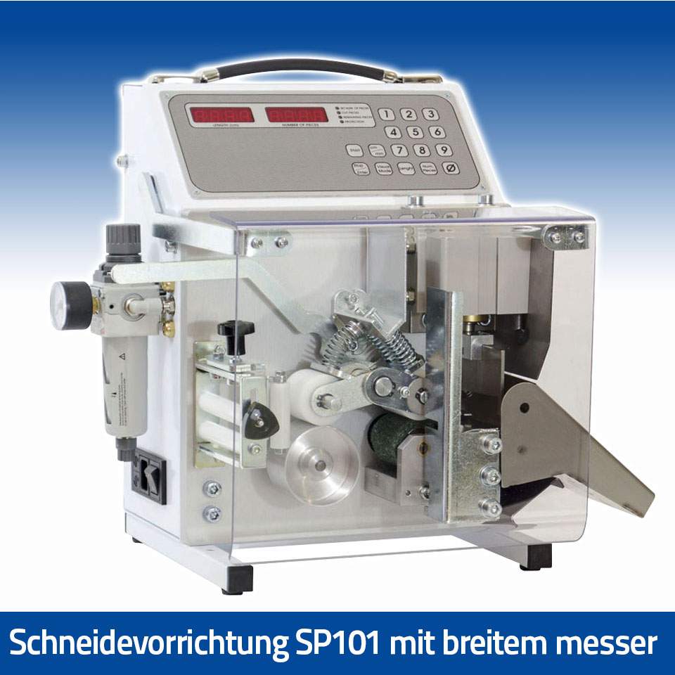 Schneidevorrichtung SP101 mit breitem messer