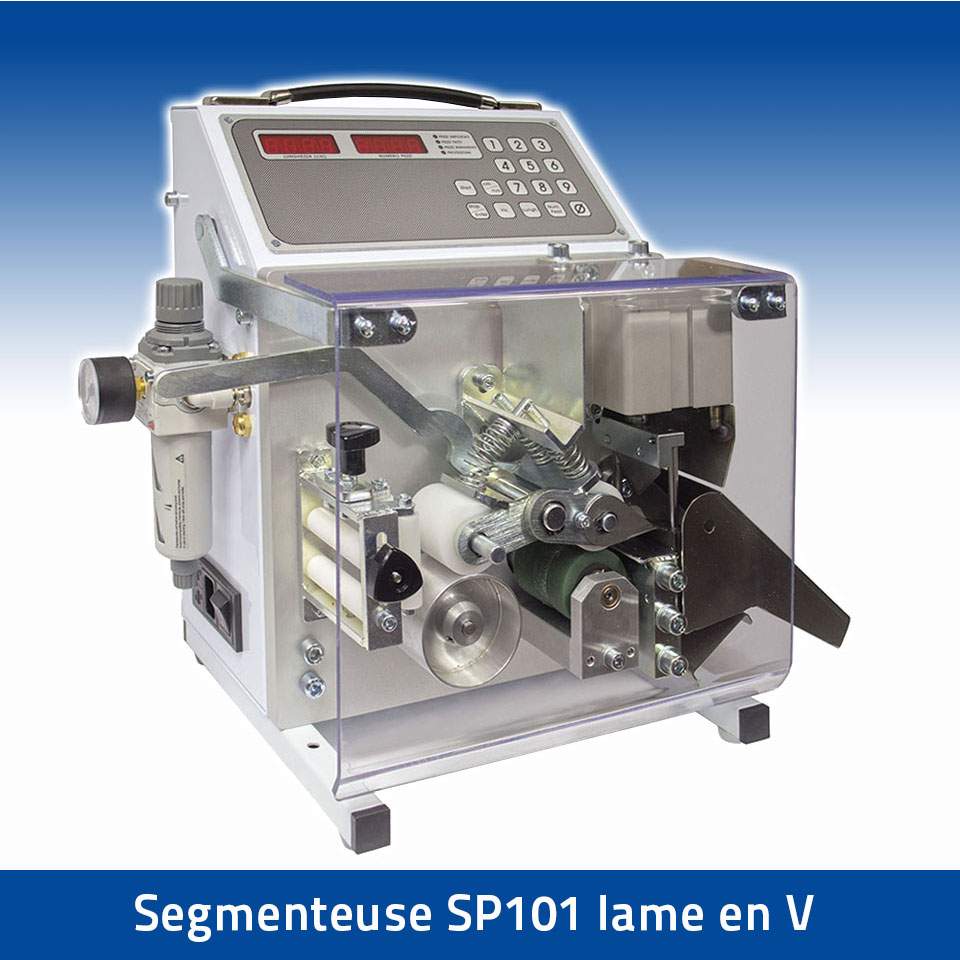 Segmenteuse SP101 lame en V